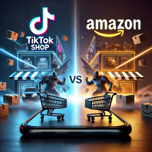 REPRESENTACIÓN GRÁFICA DE LA COMPARATIVA ENTRE TIKTOKSHOP Y AMAZON